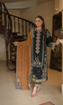 Aneela's Luxury 3PC (Unstitched) Embroidered Dhanak Suit - GKA2601
