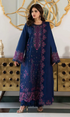 Rang Rasiya - 3PC (Unstitched) Embroidered Dhanak Suit - GKA2602
