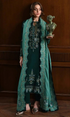 Maria.B - 3PC (Unstitched) Embroidered Suit With Embroidered Dhanak Shawl - GKA2623