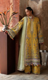 Hussain Rehar - 3PC (Unstitched) Heavy Embroidered Dhanak Suit - GKA2633