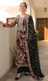 Rang Rasiya -3PC (Unstitched) Embroidered Dhanak Suit With Embroidered Chiffon Dupatta - GKA2635