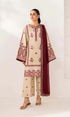 Maria.B - 3PC (Unstitched) Embroidered Dhanak Suit With Embroidered Dhanak Shawl - GKA2636