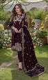 Azure - 3PC Velvet Embroidered Suit - GMB215