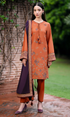 Jazmin - 3PC Dhanak Embroidered Suit - JZM5502