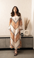 Lulusar - 2PC (Unstitched) Printed Shamoz Silk Suit - LS036