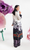 Afsana - 2PC (Unstitched) Printed Shamoz Silk Suit - AF081
