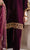 Baroque - 3PC (Unstitched) 9000 Micro Velvet Embroidered Suit - BQ021