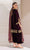 Baroque - 3PC (Unstitched) 9000 Micro Velvet Embroidered Suit - BQ021