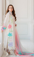 Zarkash - 3Pc Unstitched  Embroidered Lawn Suit -250