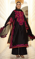 Nisa - 3PC (Unstitched) Embroidered Chickenkari Lawn Suit - GKA