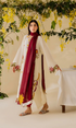 Nisa - 3PC (Unstitched) Embroidered Chickenkari Lawn Suit - GKA013