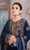 Asim Jofa - 3PC (Unstitched) 9000 Micro Velvet Embroidered Suit