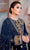 Asim Jofa - 3PC (Unstitched) 9000 Micro Velvet Embroidered Suit