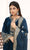 Hadia Eman - 3PC (Unstitched) 9000 Micro Velvet Embroidered Suit