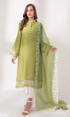Sonia Muhanil - 3PC Unstitched Embroidered Lawn Suit - 135