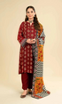 Nishat - 3PC Embroidered Lawn Suit - GKA2448