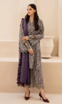 3 Piece - Digital Printed Khaddar Suit - GKA2493