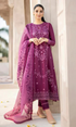 Asim Jofa - 3PC Embroidered Dhanak Suit - GMB3046