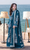 Qalamkar - 3PC Embroidered Sequence Chickenkari Lawn Suit - QA110