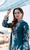 Qalamkar - 3PC Embroidered Sequence Chickenkari Lawn Suit - QA110