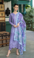 Maria.B - 3PC Chickan Kari Embroidered Lawn Suit - GKA7024