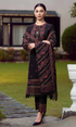 Bareeze - 3PC Embroidered Shirt With Heavy Embroidered Dhanak Shawl - GKA7523