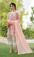 Maria B. - 3PC Lawn Chicken Kari Heavy Embroidered Shirt With Bamber Chiffon Embroidered Dupatta - GKA16