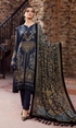 Maria.B - 3PC Heavy Embroidered Dhanak Suit - MB