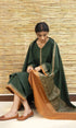 Zarpash - 3PC Dhanak Shirt with Wool Shawl -GKA7516